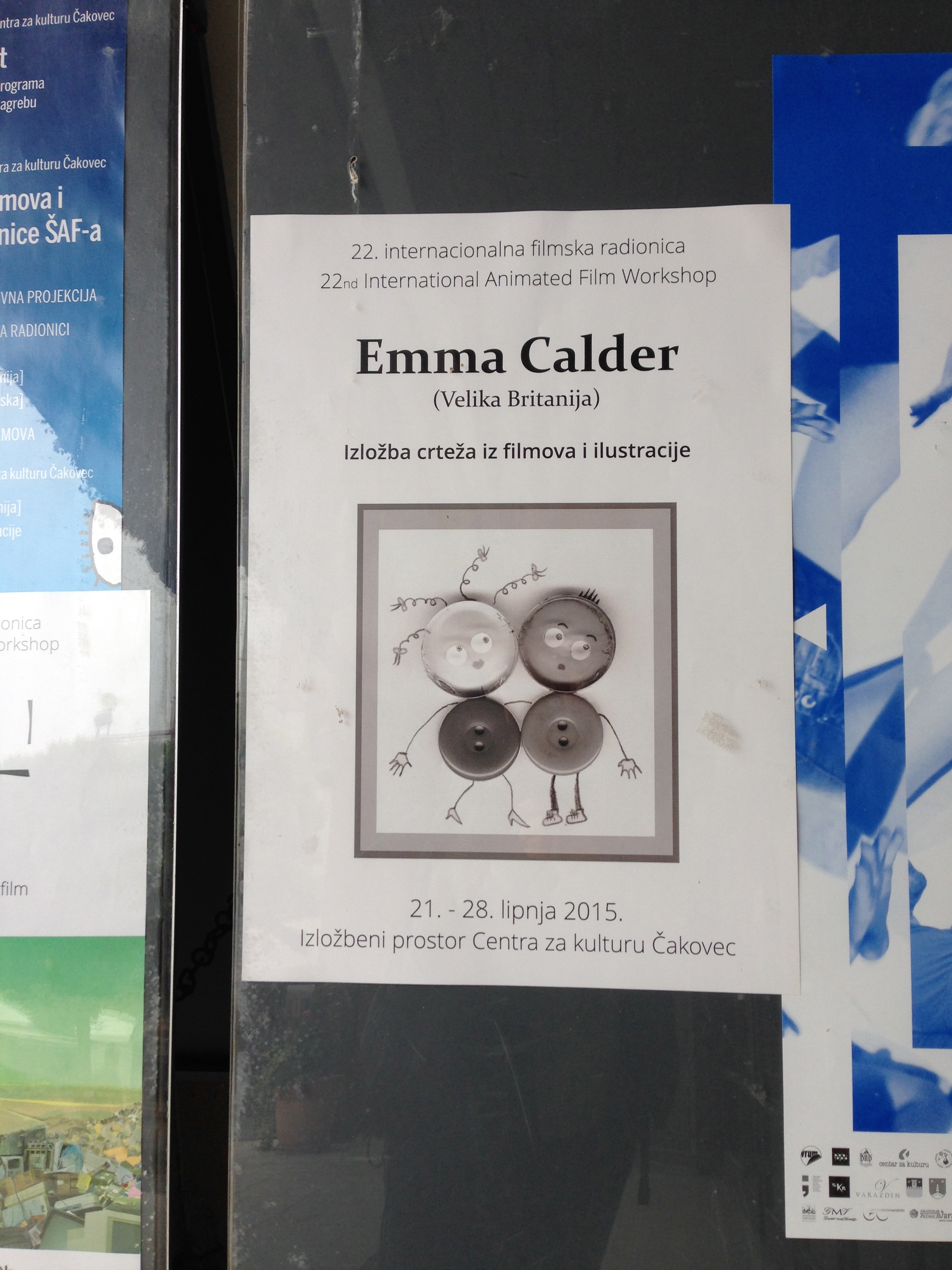 Emma Calder Exhibition Poster